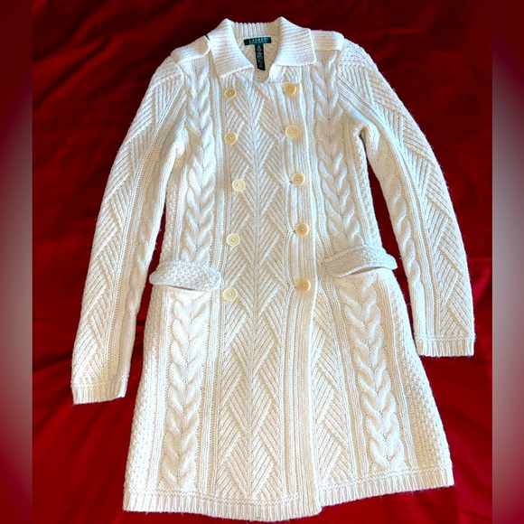 Ralph Lauren 63% Wool Coat, size XS - Picture 5 of 10